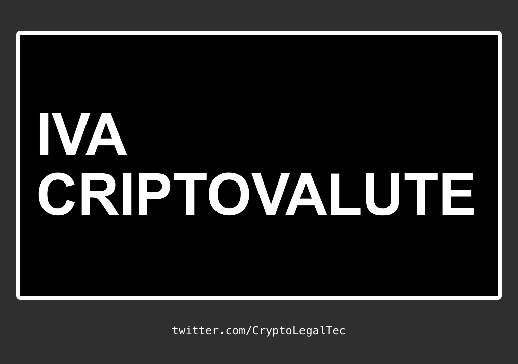 IVA e CRIPTOVALUTE